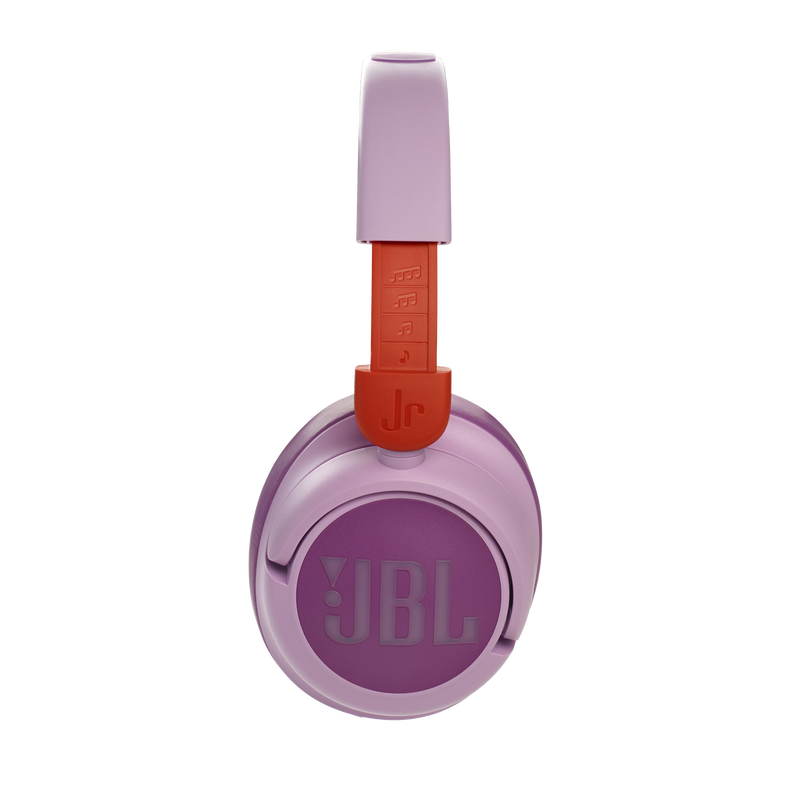 JBL JR 460NC - Pink - Wireless over-ear Noise Cancelling kids headphones - Left image number null